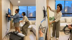 El cambio sencillo para que tu sala se vea más amplia: dile adiós al mueble de TV