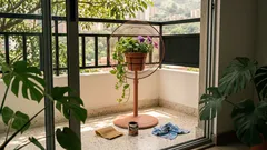 Cómo convertir un ventilador viejo en un macetero con estilo para tu balcón o patio