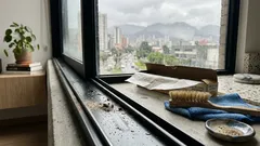 El truco del papel encerado para que las ventanas corredizas deslicen sin esfuerzo