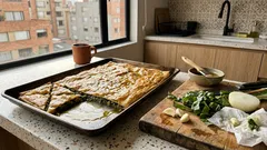 El secreto del soparnik: la tarta croata de acelga que queda crujiente por fuera y jugosa por dentro