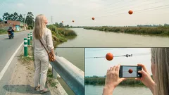 Las esferas naranjas en los cables: la señal silenciosa que protege desde el aire