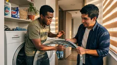 Tu lavadora huele a humedad: el gesto con alcohol que mantiene la goma libre de moho