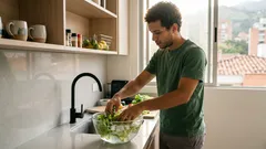 Cómo revivir la lechuga marchita en 10 minutos con agua con hielo
