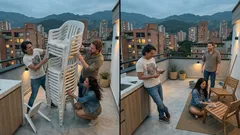 Por qué las sillas plásticas tienen ranuras y para qué sirven en realidad