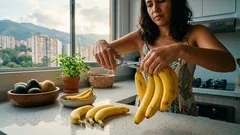 Por qué los bananos se ponen negros tan rápido y el pequeño corte que ayuda a que duren más