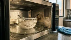 Sal en el microondas: el truco casero para quitar malos olores y limpiar sin tallar