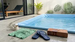 Por qué un clavado en una piscina armable puede salir muy mal y cómo evitarlo